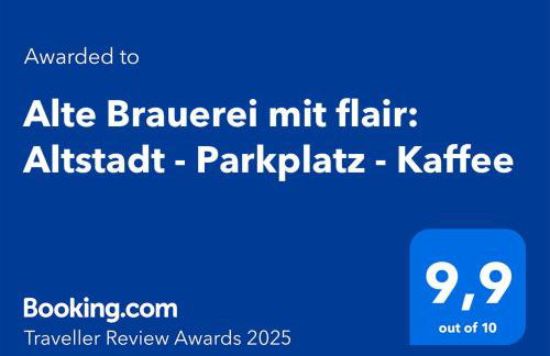flair Alte Brauerei I Altstadt I Parkplatz I Kaffee I Highspeed WLAN I Xbox I Disney plus - Foto 31