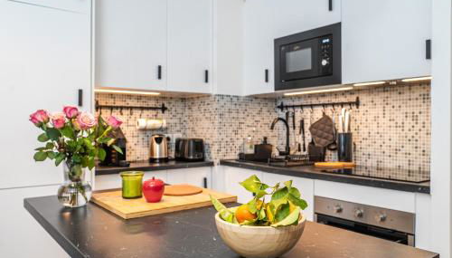 Le Stelia T2 6min gare, 8 min palais et plages, Parking privé - Foto 2, stove, toaster