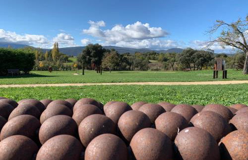 casa rural de un artista en plena naturaleza piscina y parque de esculturas en villarcayo - Photo 55