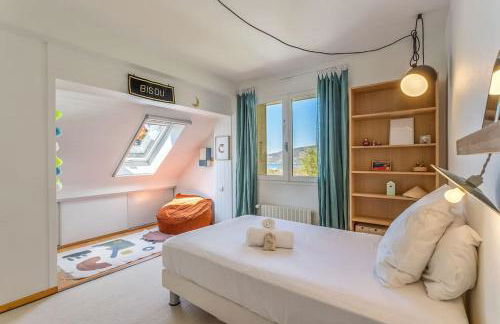 Villa ACMÉ 200 m du lac d'Annecy avec Piscine et Jacuzzi 14 personnes - Foto 8