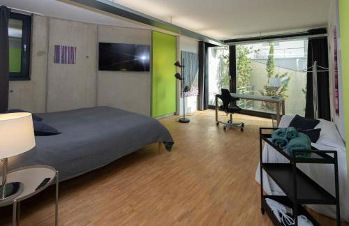 Apartment "Green Bamboo" - Business-30 qm-ruhig-Parkplatz-Arbeitsplatz - Foto 15