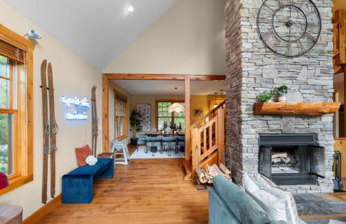 Luxury Chalet, Firepit, Sauna, Pet Friendly, 5 mins to Windham Mtn resort - Foto 114