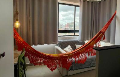 Flat no Bessa a 50m do mar - Rooftop com vista - Recepção 24h - Foto 6