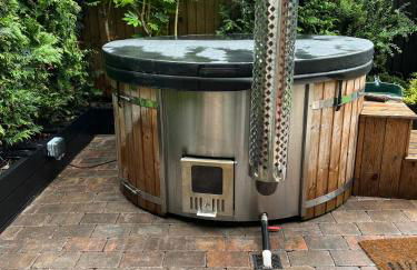 Caban Y Tan Dderwen with private Wood Fired Hot Tub - Foto 9