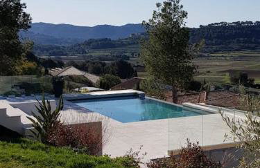 VillaCadière Vue Mer et Vignes Piscine à débordement - Foto 61