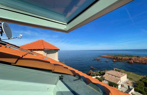 Charmant petit appartement vue mer et corniche Esterel - Foto 6