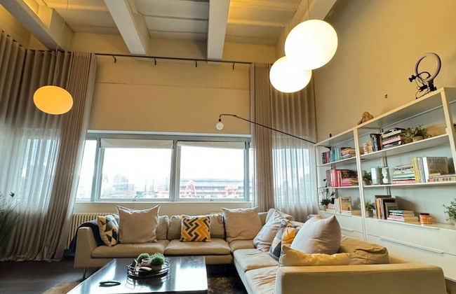 Industrial-chic 1BD Loft by the River Fulham! - Foto 15