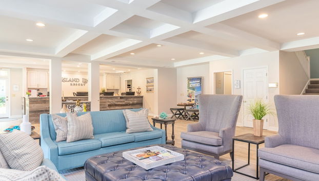 Sala de estar do lobby