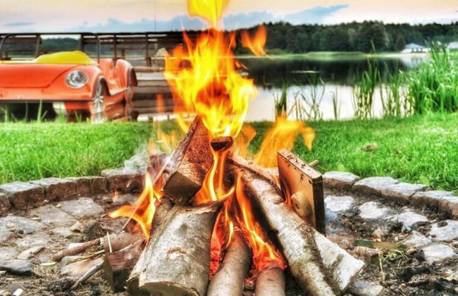 Cottage by Ostrowieckie Lake With Private Beach - Photo 24