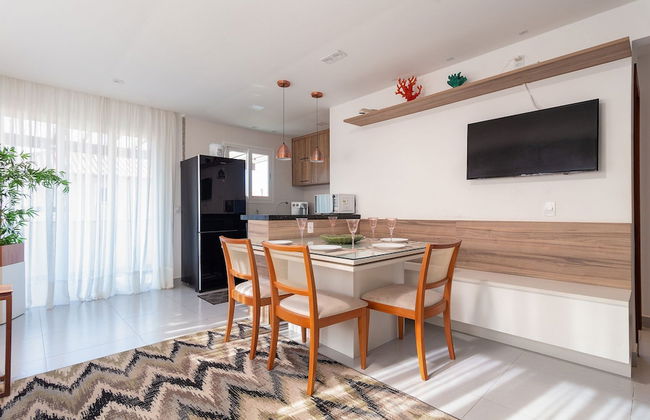 Bz02 Casa Moderna 250m da praia Geribá - Foto 27