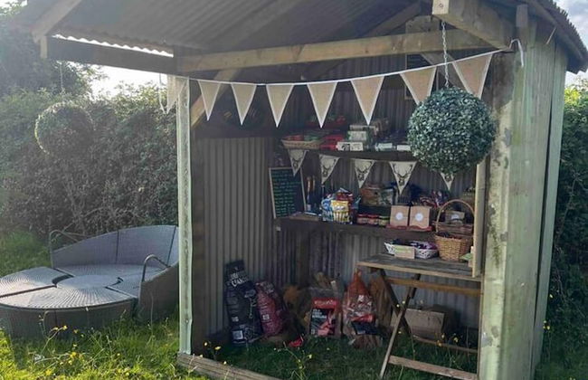 Cute and Cosy Shepard hut With Wood Fuel hot tub - Foto 39