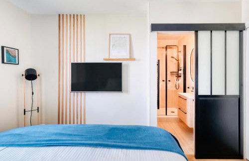 MyJolieParisHome - King size beds, 2 bathrooms, free parking - Foto 23