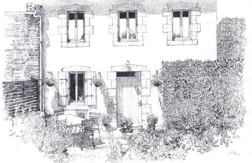 Granary at Kergudon Gîtes, family gîte with pool - Foto 6