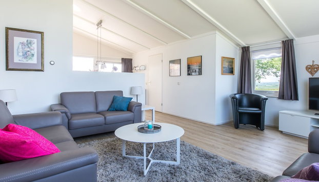 Semi-detached House Near Noord-beveland Beach - Foto 3, Sala de estar