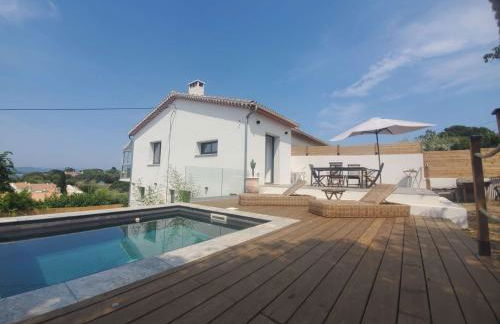 VILLA VUE MER sur la presqu'ile de GIENS - Foto 1