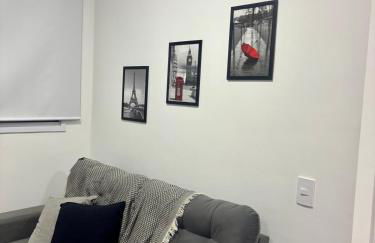 Studio Home Office Completo Cama Queen e Ar Condicionado Vista Panorâmica - Foto 3