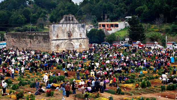 San Juan Chamula cemetery