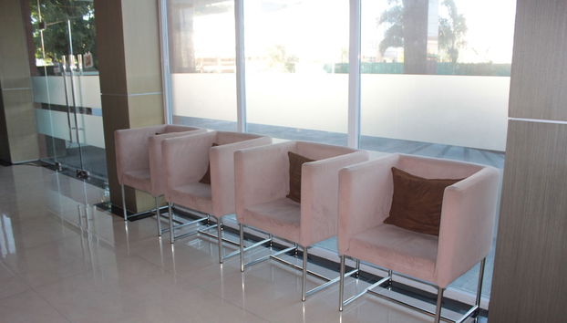 Sala de estar do lobby