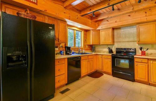 Deluxe Log Cabin with a Hot Tub in the Smoky Mountains of North Carolina - Foto 17