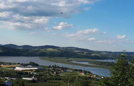 Domek z widokiem na jezioro Rożnowskie - Foto 36