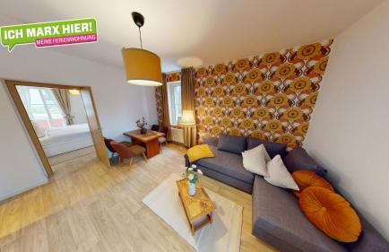 Retrochic in zentraler Lage, nur 1 Minute bis zur Haltestelle der Linie 5, WLAN - Foto 1