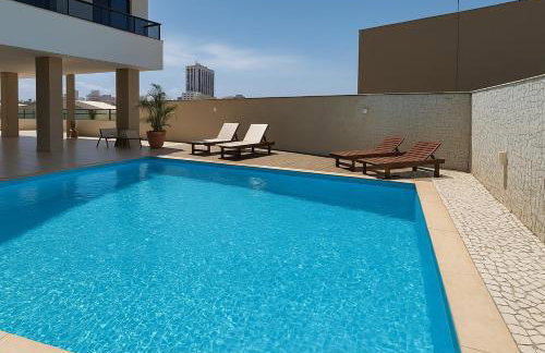 Flat Vista Mar com Piscina e Wi-Fi Rápido Rio Vermelho - Foto 11