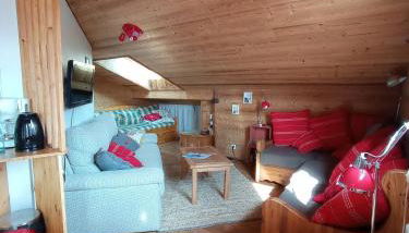 DUPLEX 50 m2 aux pieds des pistes les saisies hauteluce et contamines montjoie 6 personnes 1 chambre et un coin nuit - Foto 5