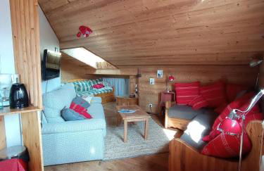 DUPLEX 50 m2 aux pieds des pistes les saisies hauteluce et contamines montjoie 6 personnes 1 chambre et un coin nuit - Foto 5