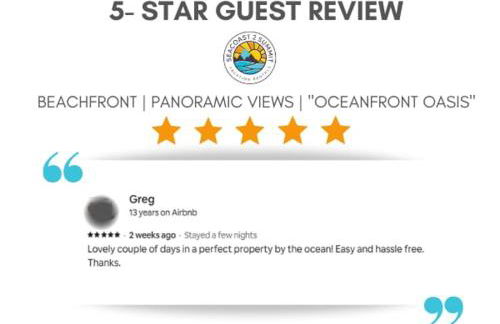 Beachfront Panoramic Views Oceanfront Oasis - Foto 6