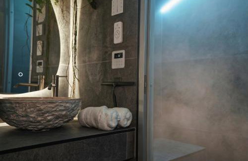 Suite Luxe Eden - Hammam Privé et Cinéma Immersif - Expérience unique - Foto 12