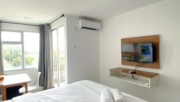 Modern Look And Homey Studio At Enviro Apartment - Foto 2, Habitación