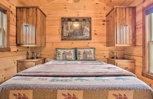 Hike, Sip and Unwind! Mill Spring Cabin Near Winery - Foto 13