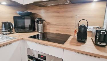 Regent Côte d'Azur air-conditioned, pool, garden & parking - Foto 4, stove, dishwasher, toaster