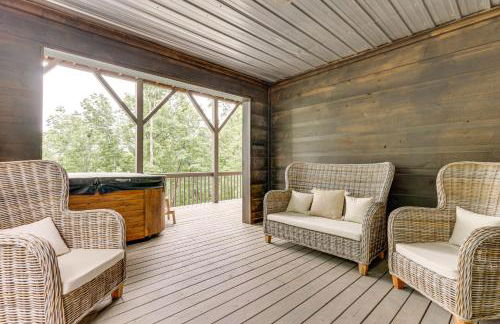 2 Decks, Grill, Hot Tub Mountain Cabin in Murphy - Foto 34