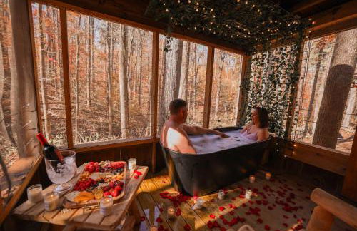 Ma & Pa's cabin at Cabin Fever in NC - Photo 20