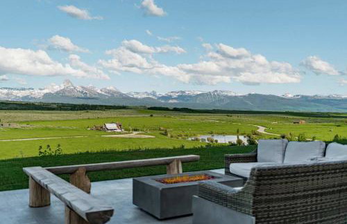 Luxe Teton View Log Cabin Hot Tub Large Groups - Foto 53