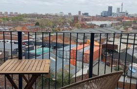 Stylish and Cozy One bedoom Flat with Balcony and City Views In Birmingham - Foto 22