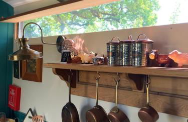 Shepherds Hut with Scandinavian Hot Tub and hydromassager - Foto 26