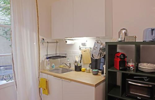 Chic neighborhood charming courtyard studio 7th - Foto 11