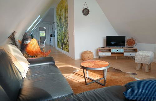 Direkt am Wald mit Panoramablick bis zur Pfalz - Foto 3