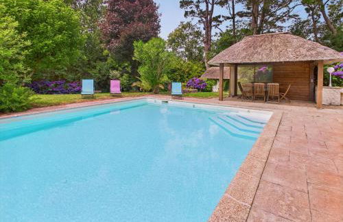 Piscine chauffée, Grand jardin, maison pour 8 - Foto 32