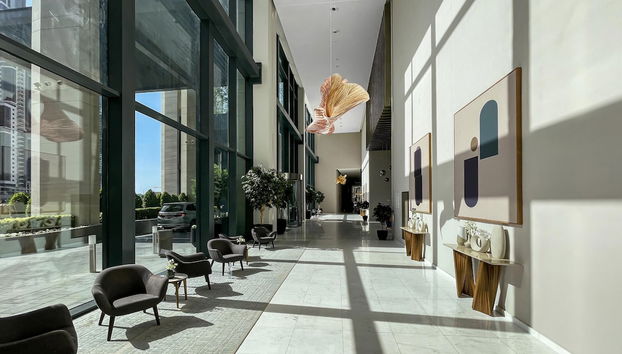 Sitzecke in der Lobby