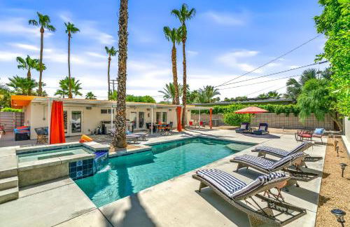 Palm Springs Home with a Resort Style Backyard -Joy pool hot tub views - Foto 10