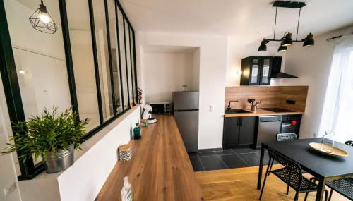 T3 BROOKLYN - Luminous - Central - Wifi - Parking - Foto 4, stove, dishwasher, toaster