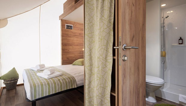 Glampingtent 6 - Foto 3, Bathroom / Wellness