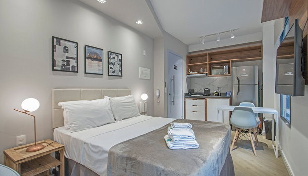 Next Vila Nova by Viva - Prédio Residencial moderno próximo ao Parque do Ibirapuera - Foto 5, Habitación