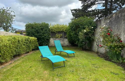 Les chats pitres Maison au calme rénovée avec jardin, terrasse aménagée, transats, abri à vélo, parking gratuit, 5 mn à pied du centre Bayeux proche des plages du débarquement - Photo 28