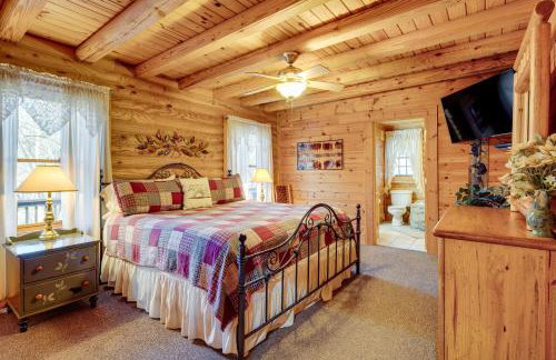 Pet-Friendly Cabin with Loft 5 Mi to Lake Lure! - Foto 9