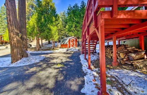 Running Springs Cabin with Deck and Forest Views - Foto 24
