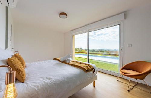 Villa 15 personnes - Piscine - Jacuzzi - Clim - Bar - Billard - Cinéma - Vue Panoramique - Foto 60